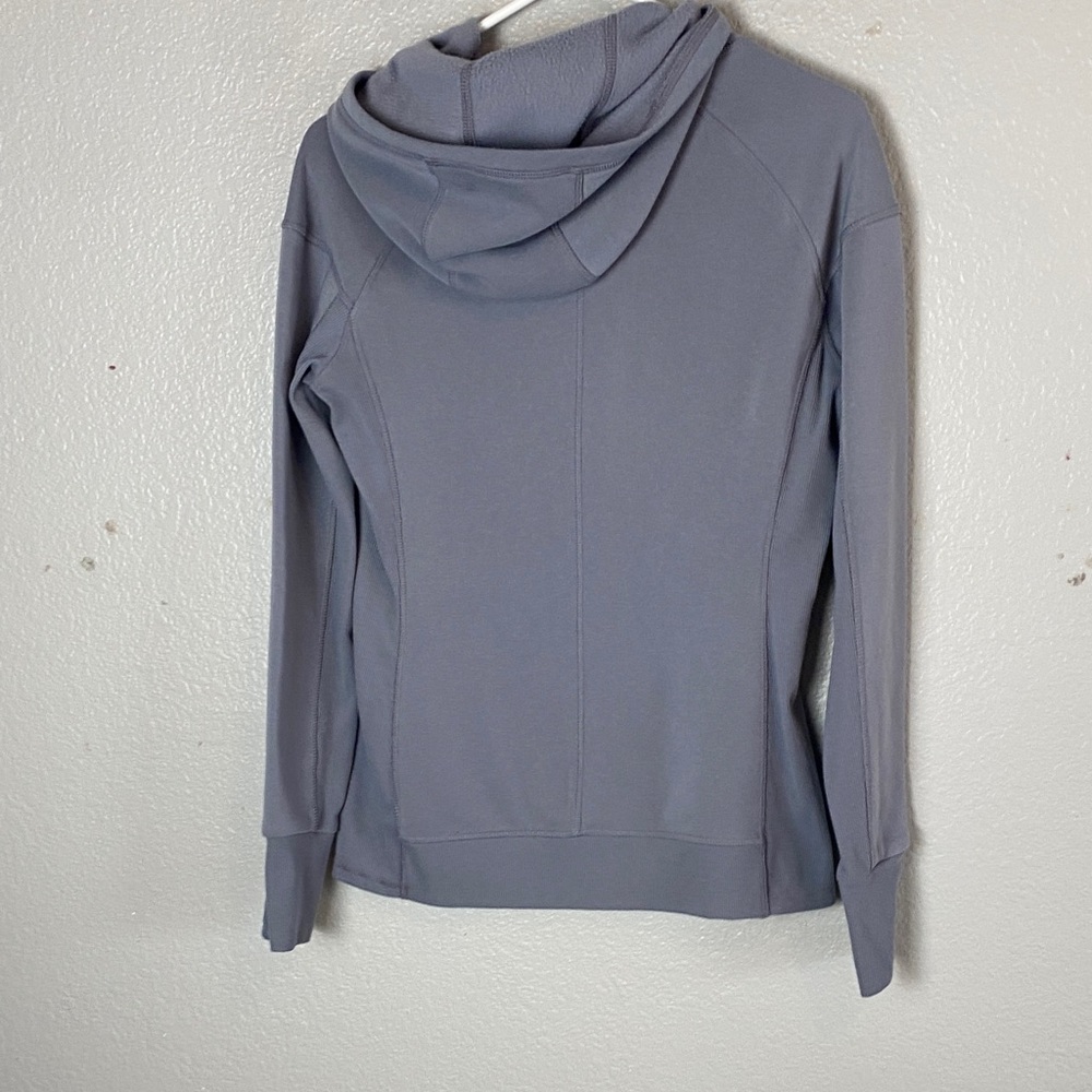 Athleta Gray Hoodie Sweatshirt - Picture 4 of 4